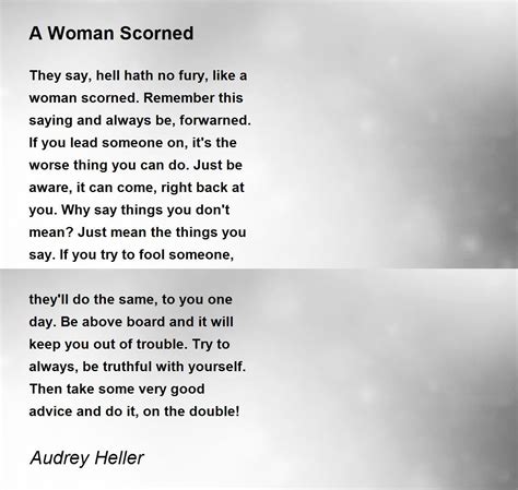 bet women scorned poems